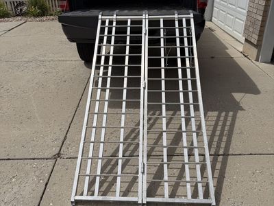 Ox-Lite Aluminum Folding Truck Loading Ramp