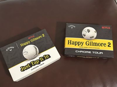 Callaway Chrome Tour Happy Gilmore 2 Golf Balls - Limited Edition