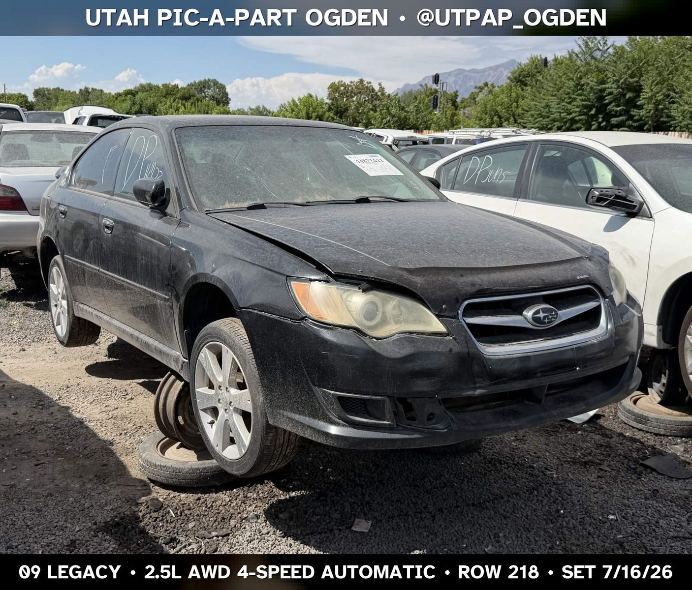 2009 Subaru Legacy Parts - UTPAP Ogden