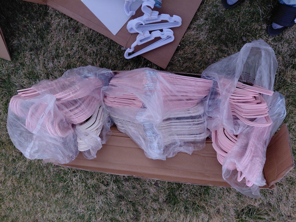 velvet hangers multiple colors