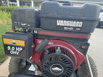 Triplex 3400 PSI 9HP Pressure Washer