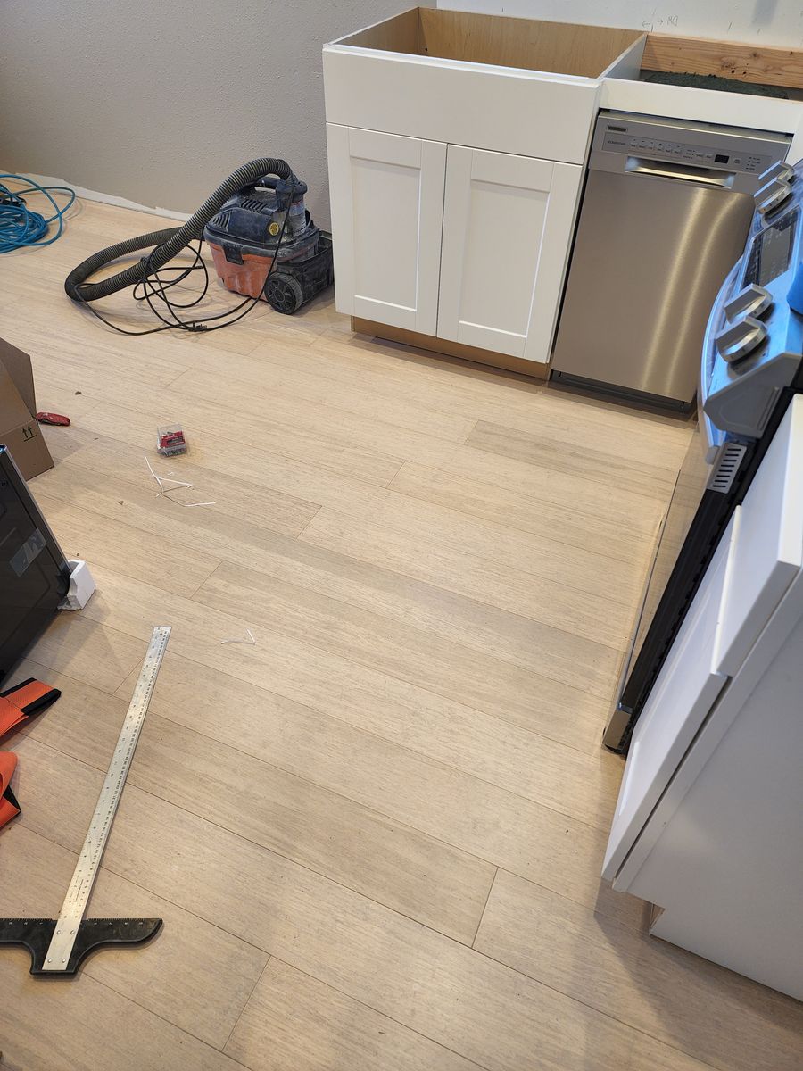 Solid Bamboo flooring ~30 sq ft