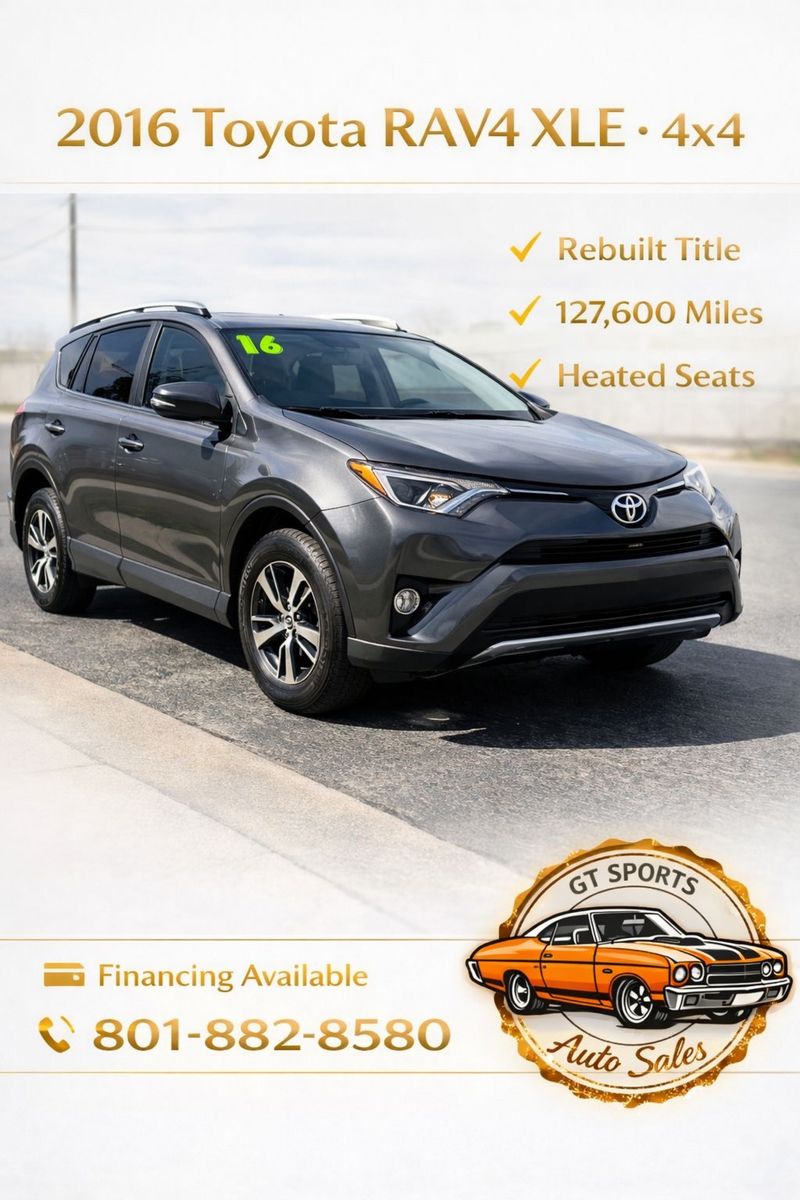 2016 TOYOTA RAV4 XLE
