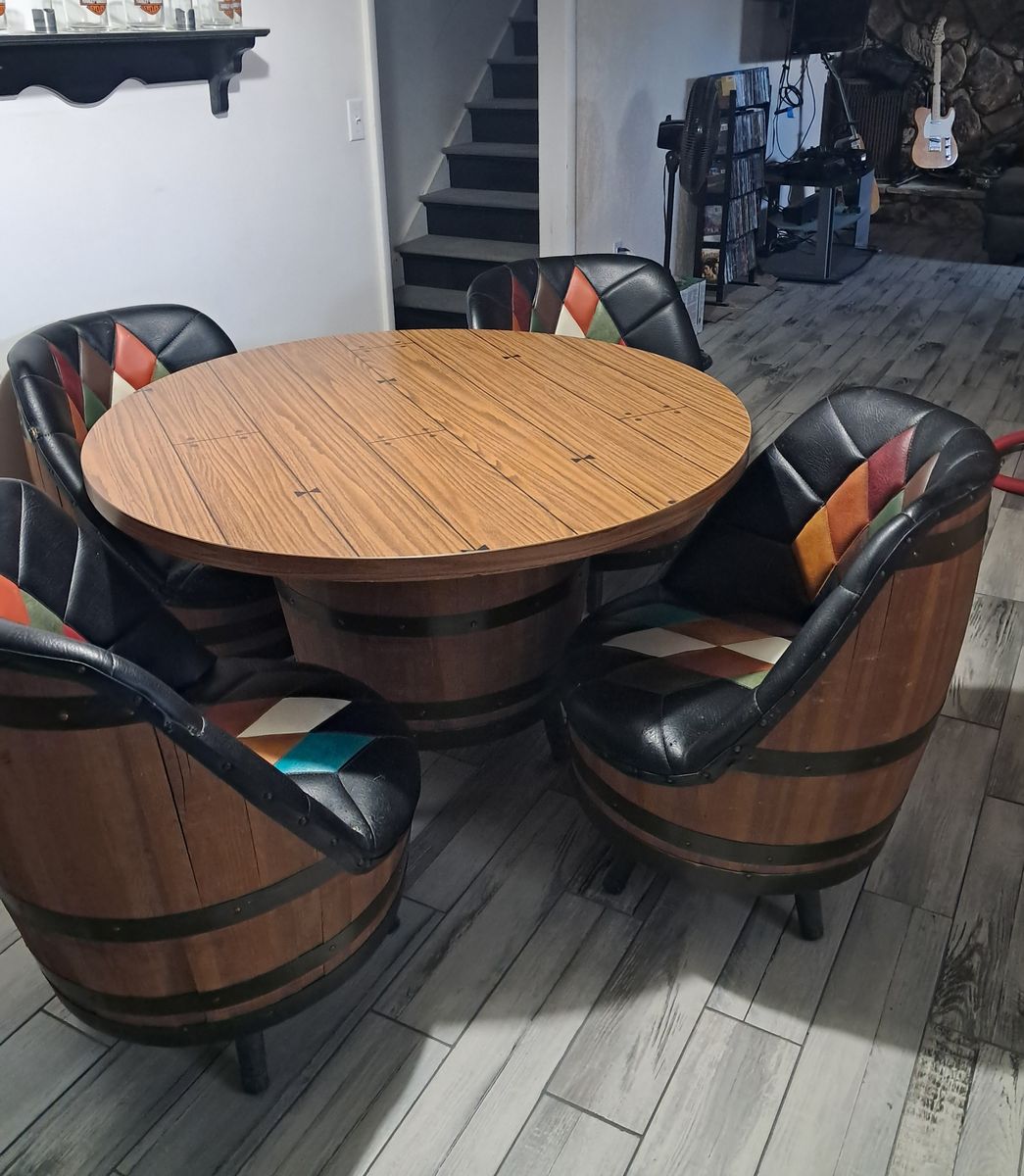 Card table & 4 chairs