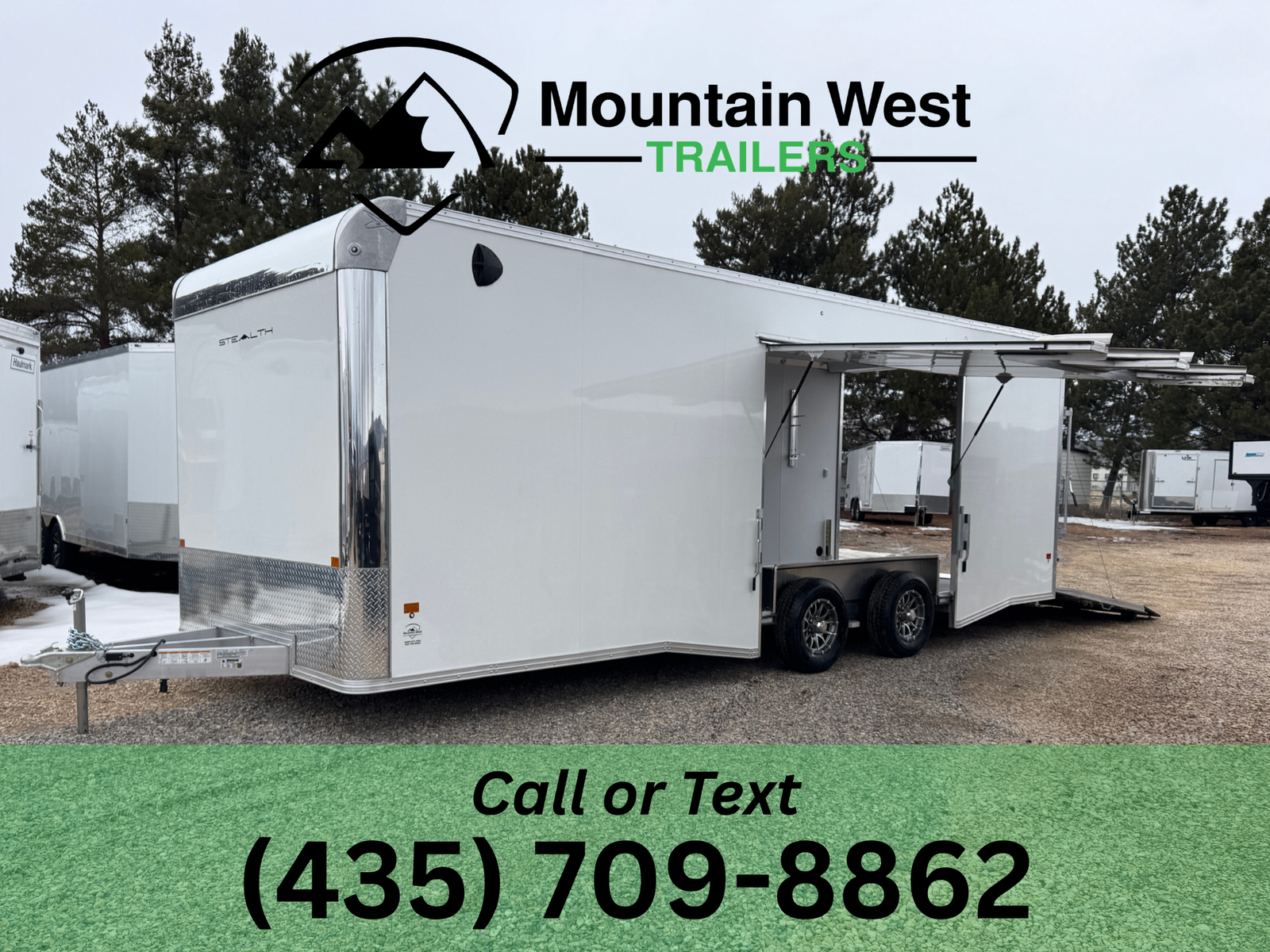 2026 CargoPro STEALTH 8.5X24 Aluminum Car Hauler Trailer