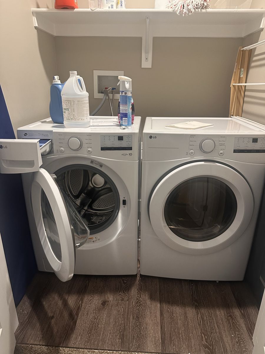 LG Front Loading Washer and Dryer