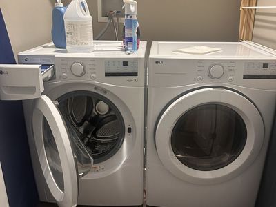 LG Front Loading Washer and Dryer