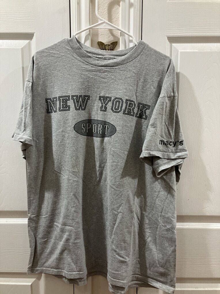 Gray Macys New York Sports T-Shirt