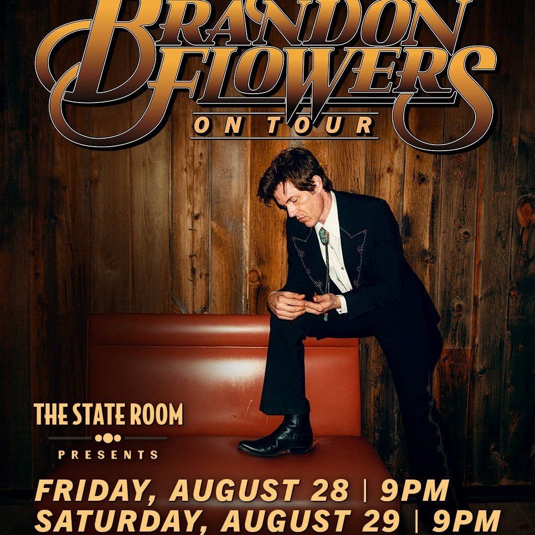 Brandon Flowers Aug 28 The State Room 4 tickets