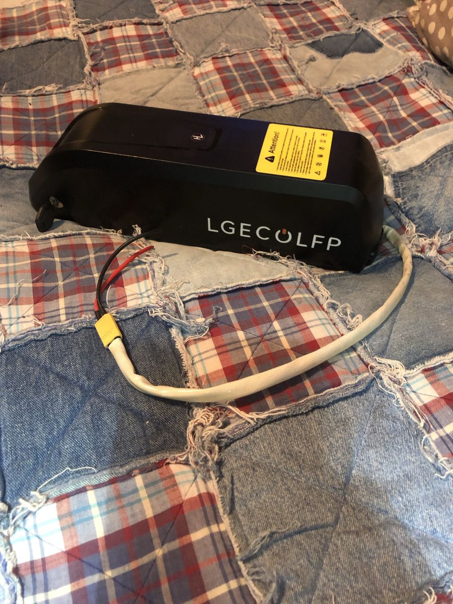 LGECO LFP E-Bike Battery - Black