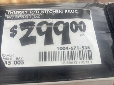 Kohler Thierry Pull-Down Kitchen Faucet with Spray in Bronze
