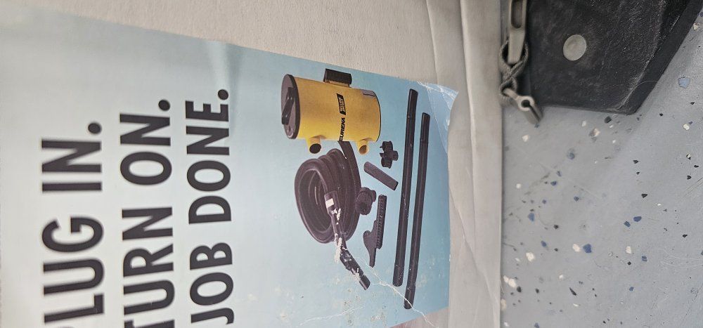 New Eureka Garage Power Pac compact central vacuum