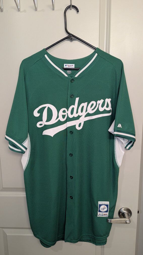 Dodgers St. Patrick Throwback Jersey