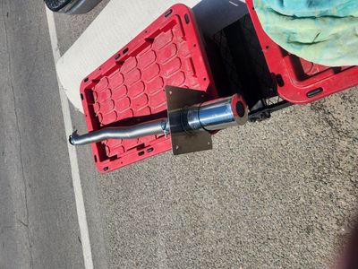 Generator silencer. Muffler