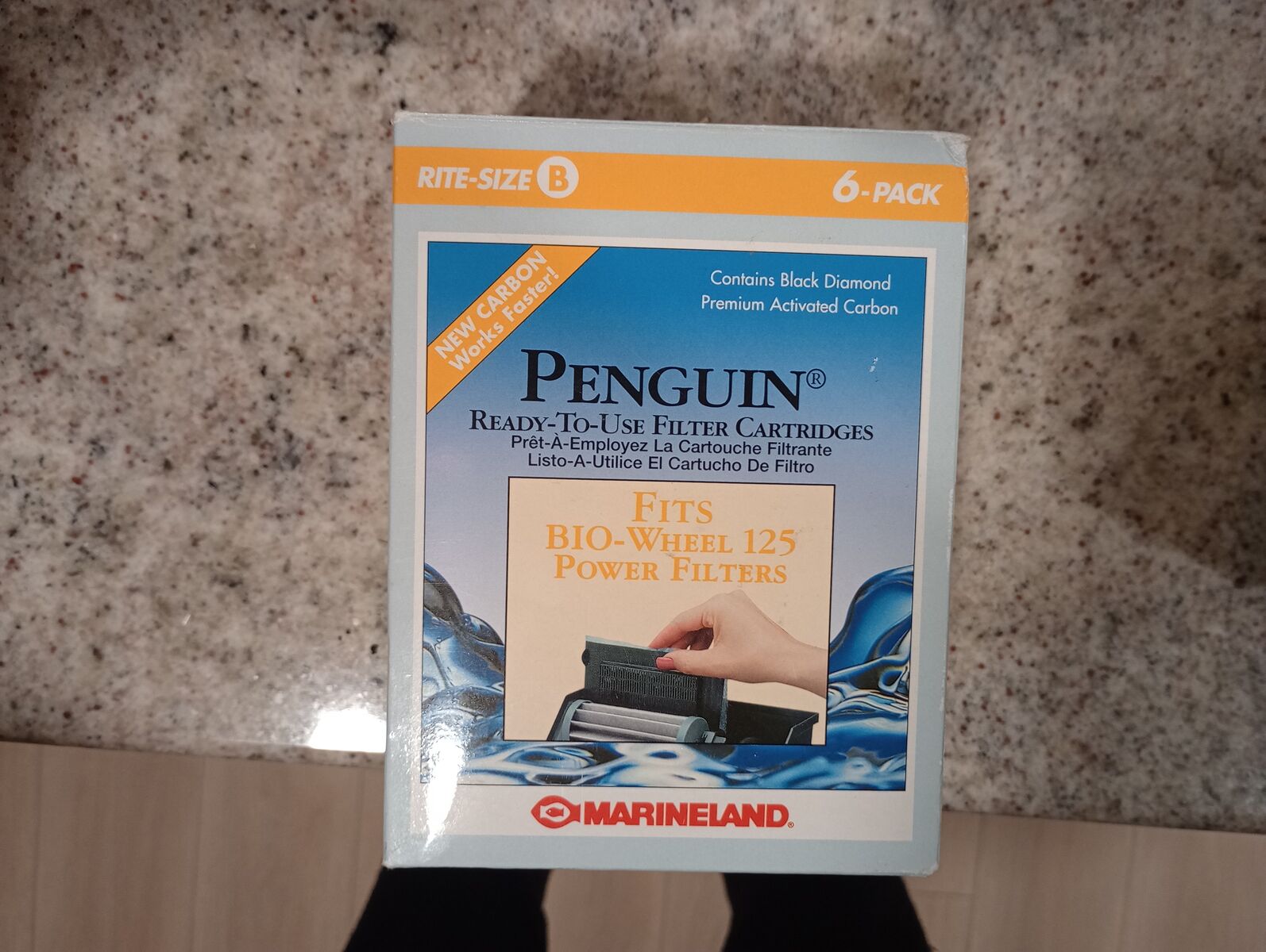 Penguin size B aquarium filter cartridges