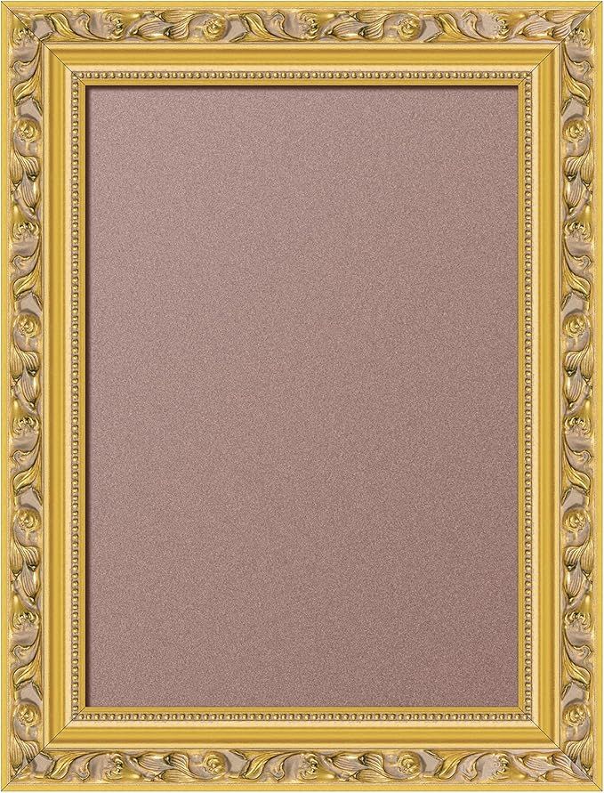 ArtXO A3 Rustic Picture Frame - Wooden 11.75 by 16.5 Gold Frame - New