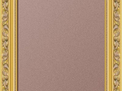 ArtXO A3 Rustic Picture Frame - Wooden 11.75 by 16.5 Gold Frame - New