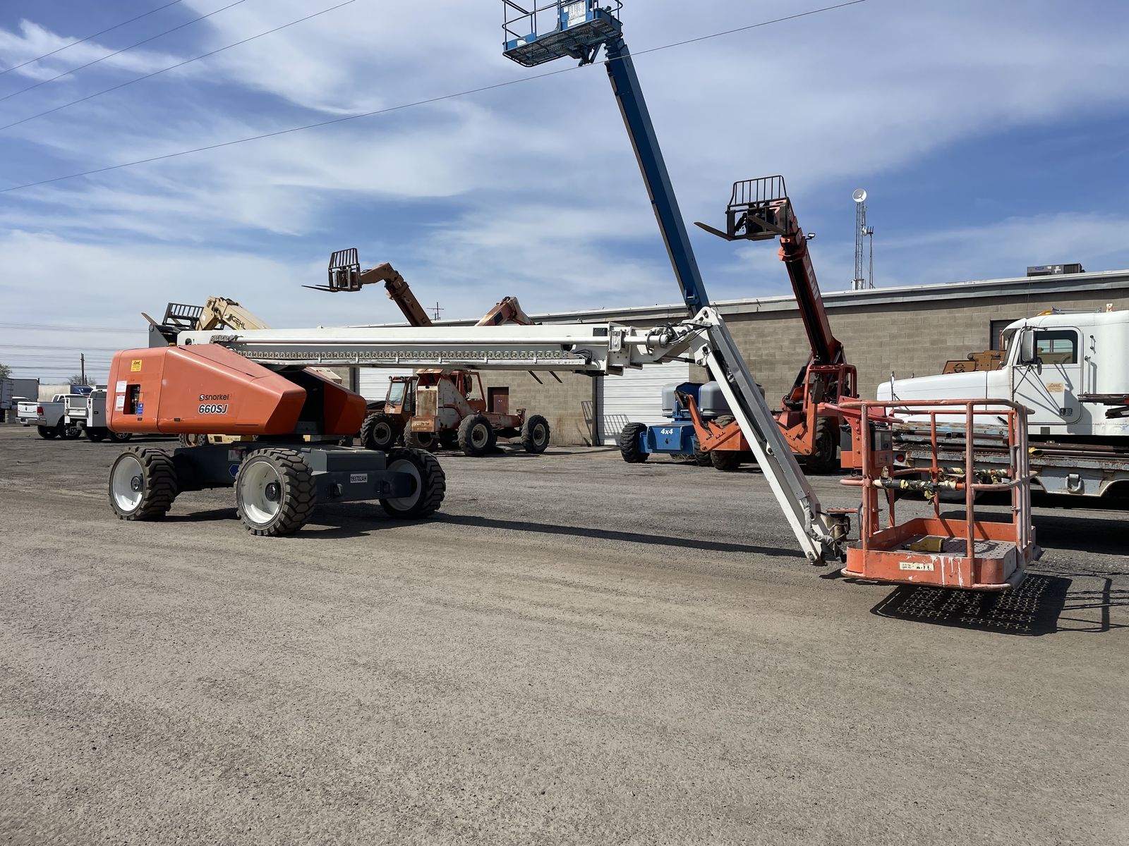 66Ft Telescopic Boom Lift with Jib