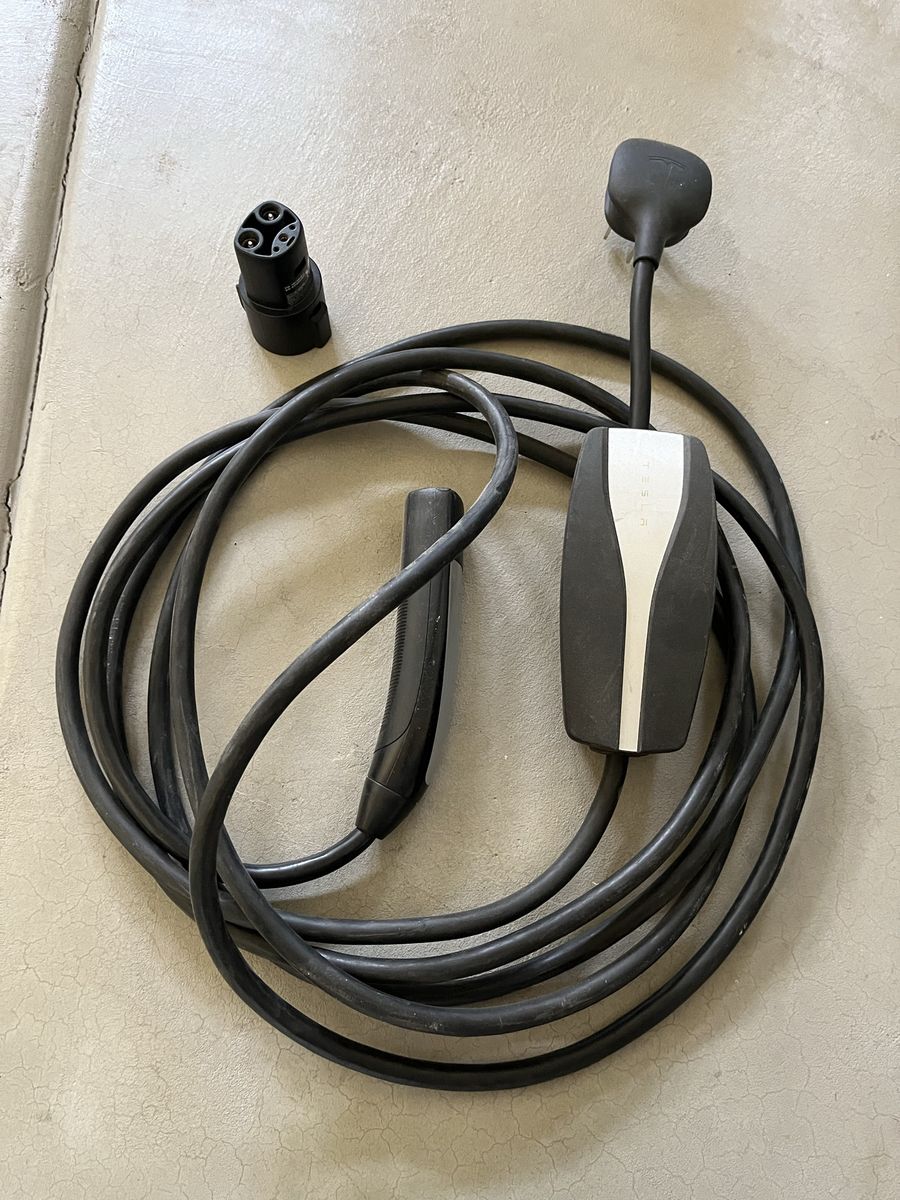 Tesla OEM Mobile Charging Kit & Travel Charging Adapter