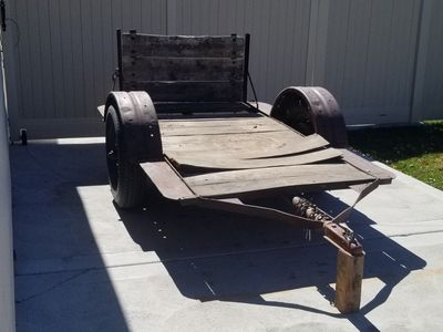 43 x 84 Homemade small equipment trailer