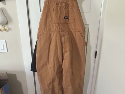 Walls Men's Tan Workwear Bib Overalls