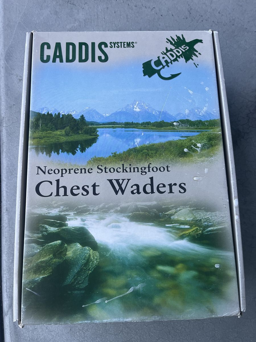 Caddis Neoprene Chest Fishing Waders SZ LS NEW
