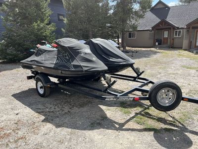 2008 three up Seadoo pair with trailer!