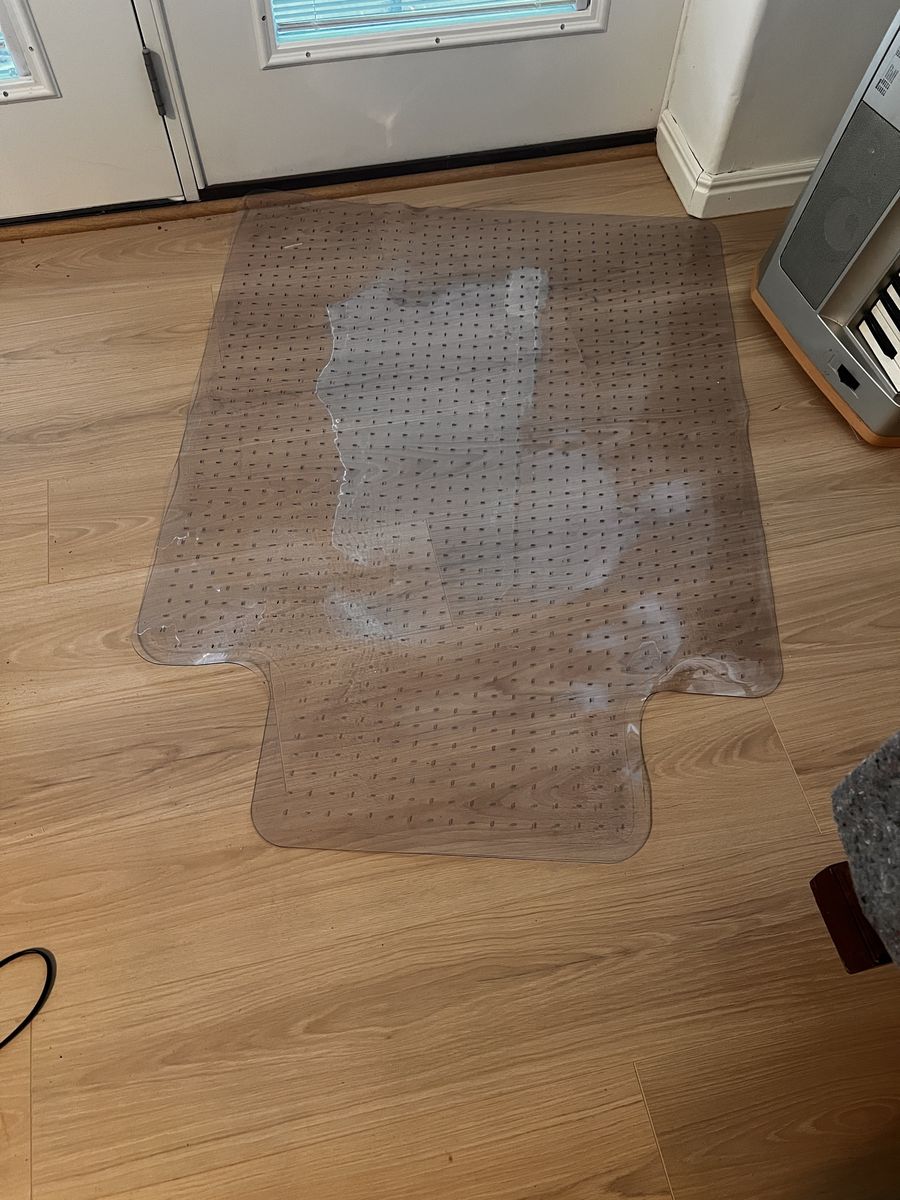 Office chair mat 4’x3’