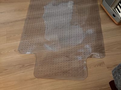 Office chair mat 4’x3’