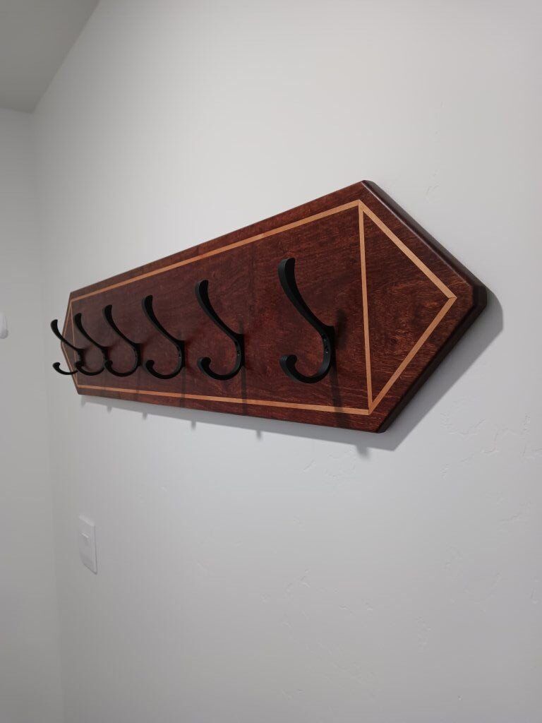 Coat Hanger Exotic Wood