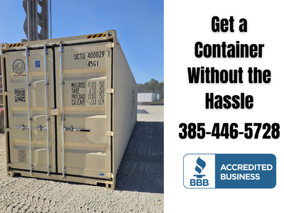 Shipping Container 40ft High Cube – Utah – One Trip Available