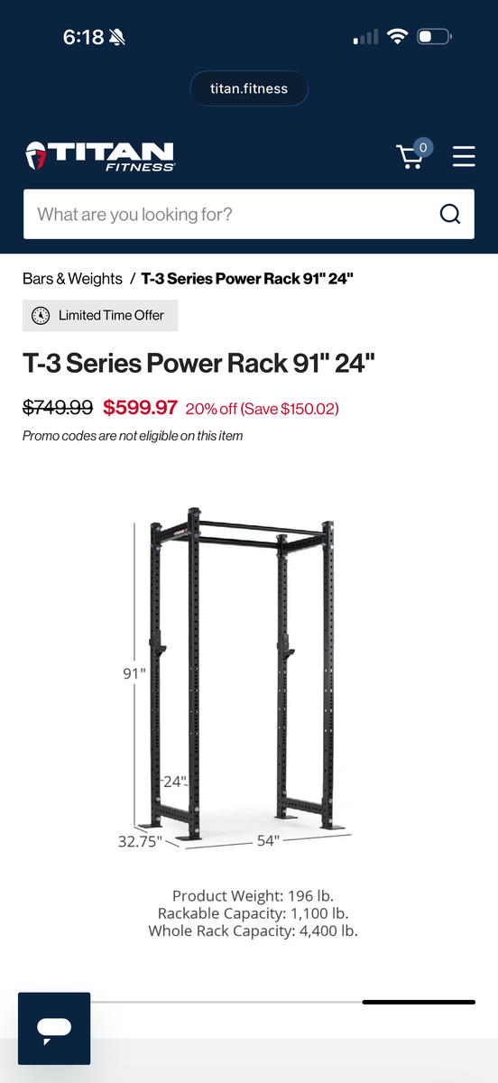 Titan Squat Rack