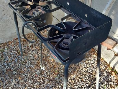 Campchef 2 burner stove.