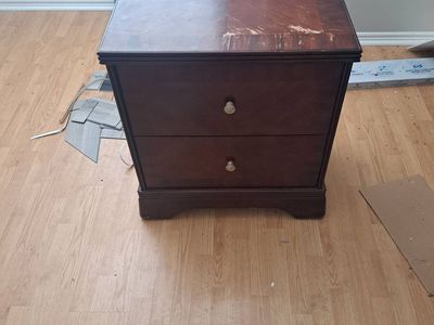 Free Wooden End Table/Storage Unit