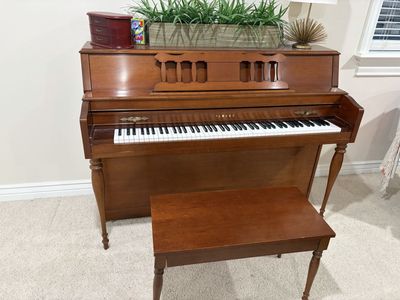 Yamaha Upright Piano with Bench