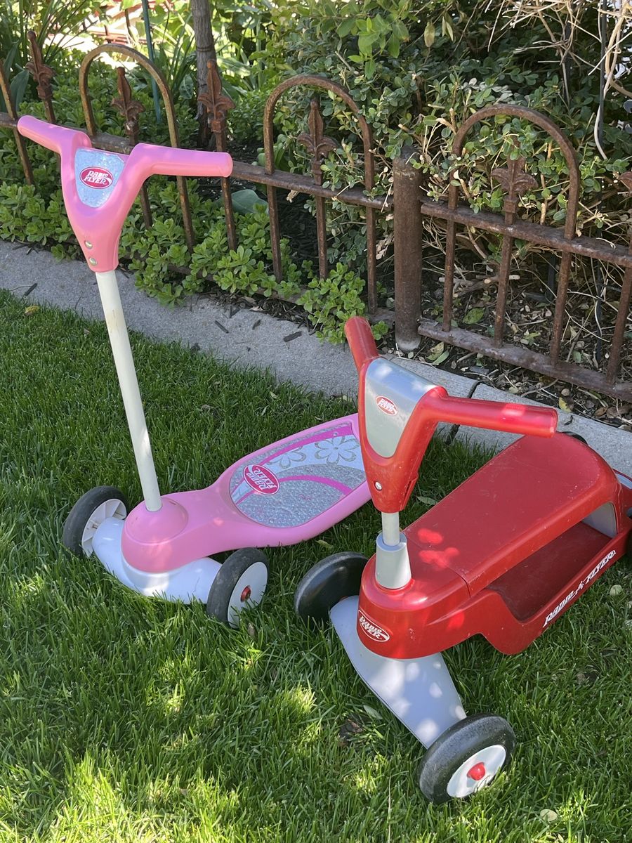 Radio flyer trike or scooter $20.00 each
