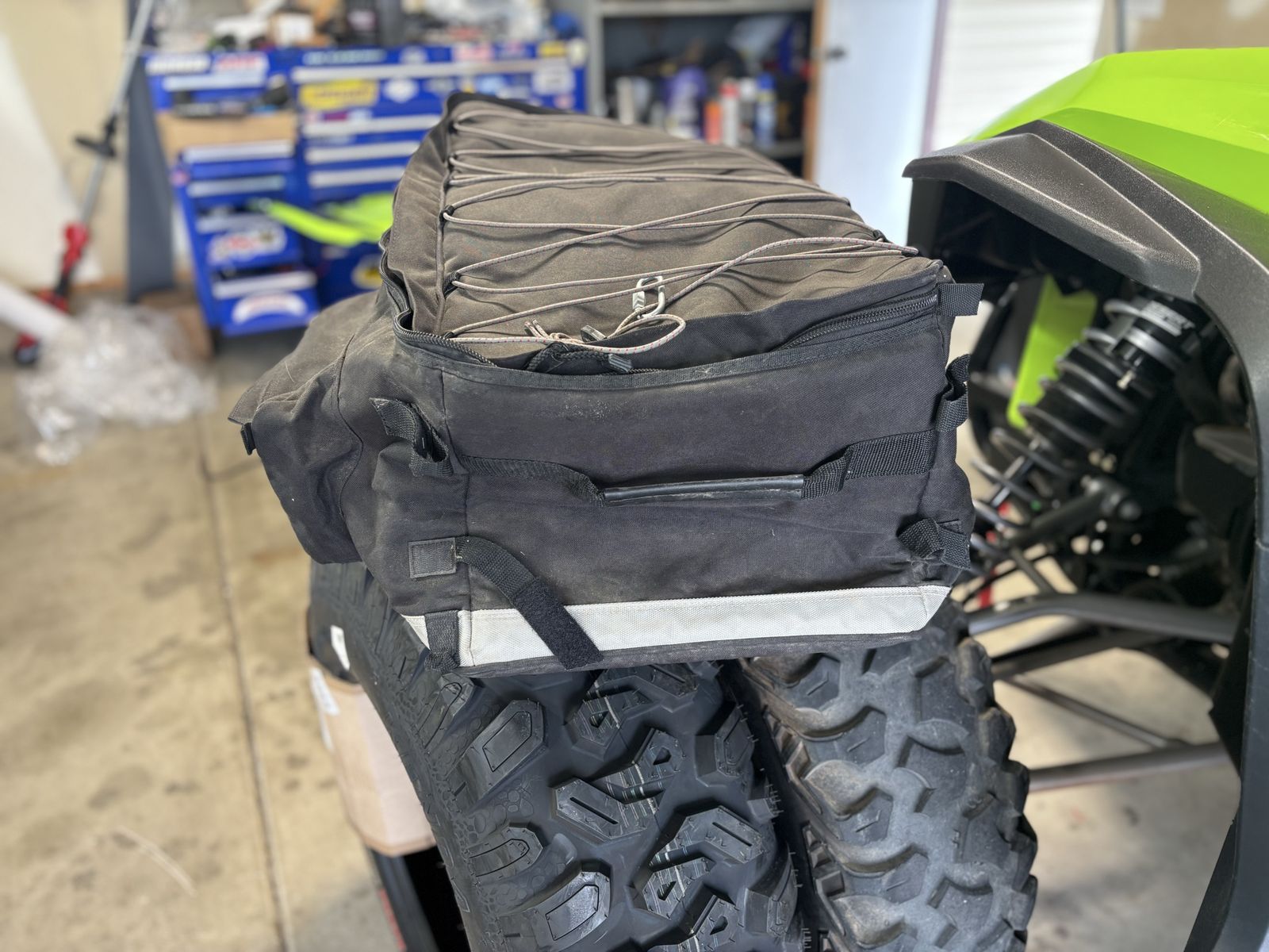 Tusk atv storage/cooler