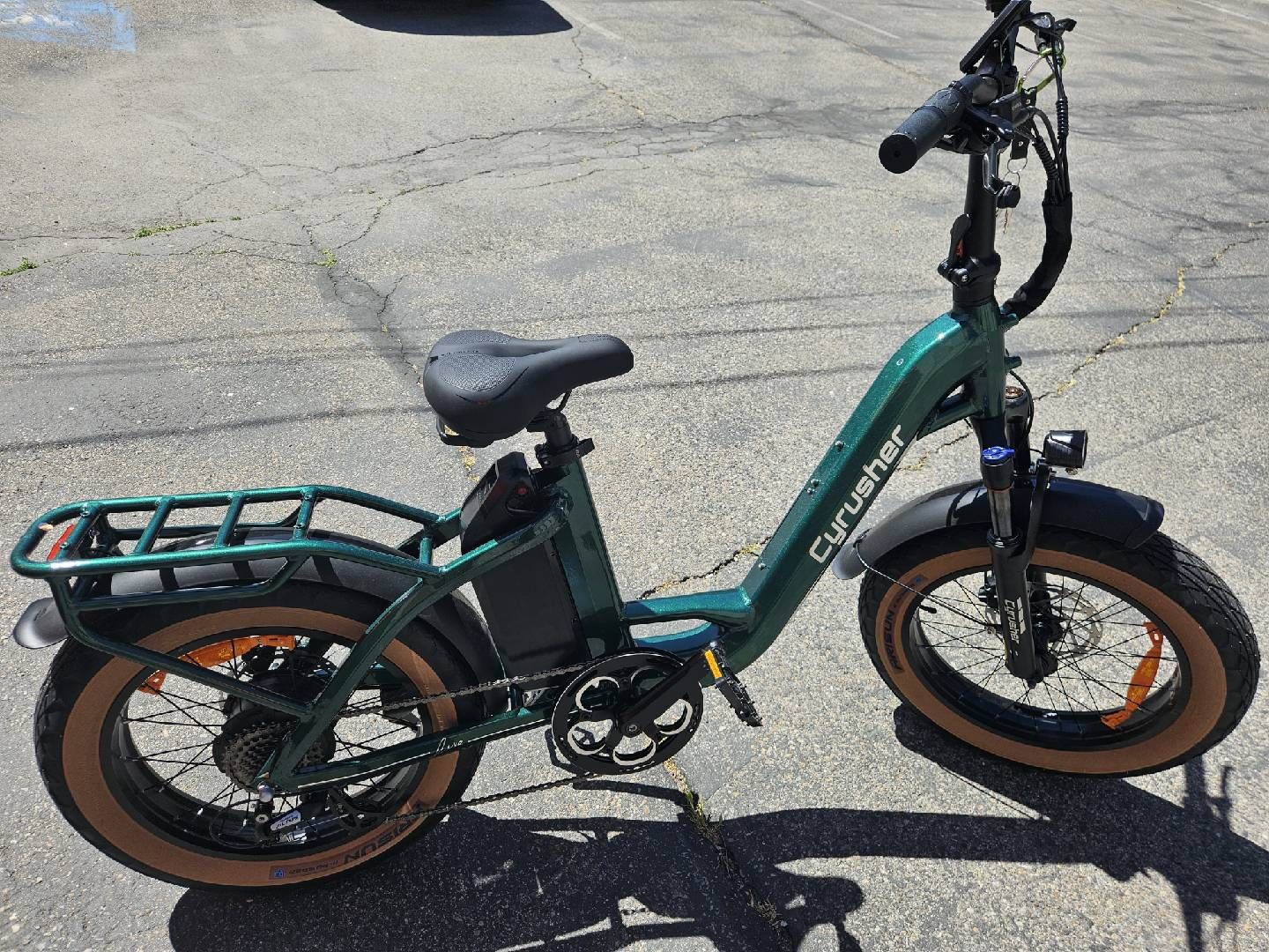 Cyrusher "Luxe" E-Bike, Green