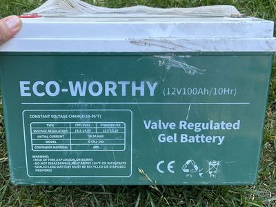 ECO-WORTHY 12V Gel Battery