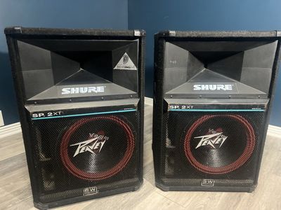 1 Peavey SP 2XT Speaker + 1 Enclosure