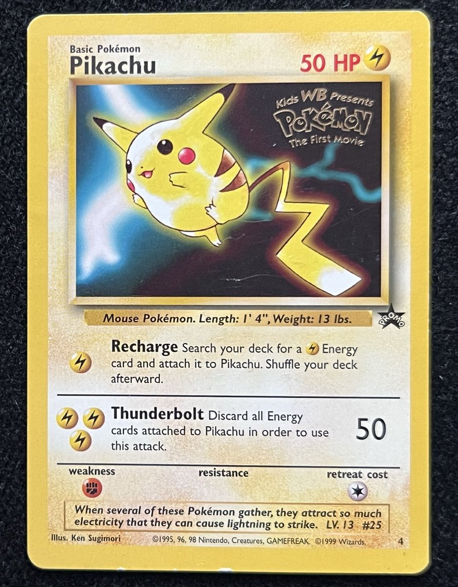 (NM) Pikachu 4 - Pokemon WoTC Promos