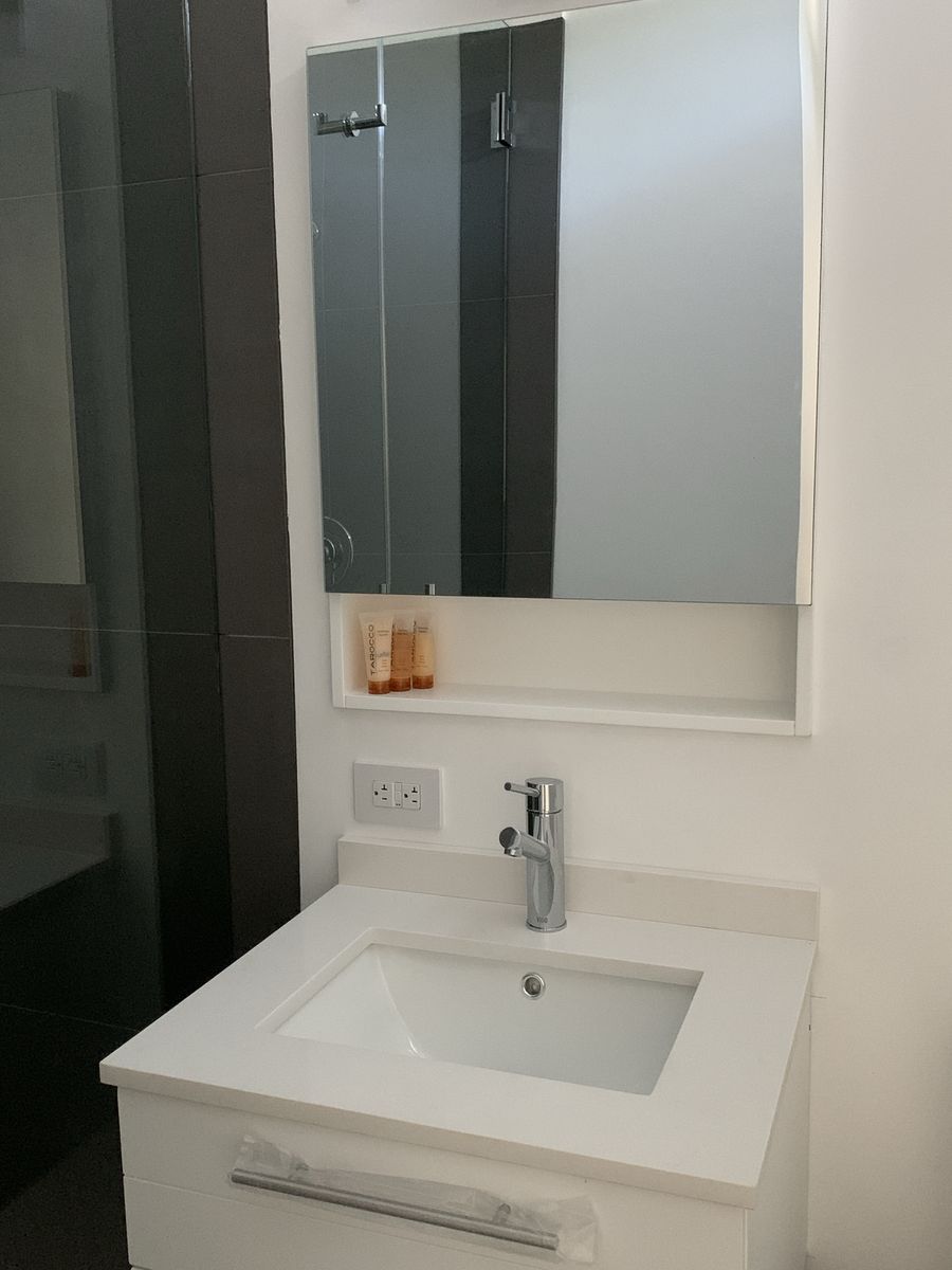 NEW Medicine Cabinet by Fresca, color: Grey. 