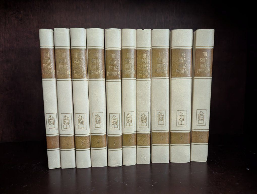 The Great Ideas Program Books 1-10 Full Set Encyclopaedia Britannica