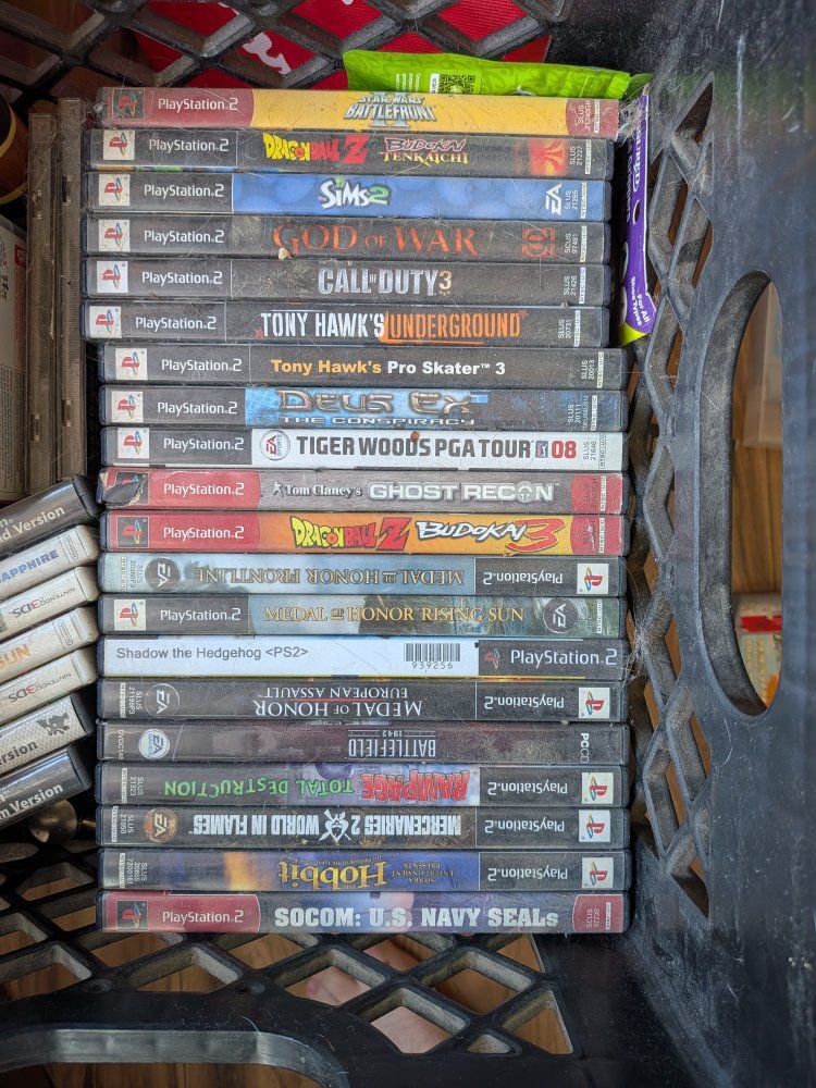 Assorted Nintendo DS/3DS and PlayStation 2 Video Games Lot