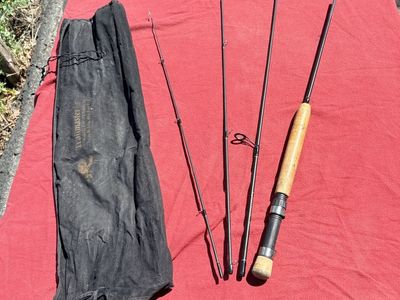 Eagle Claw Trailmaster 6'6" Travel Spinning / Fly Rod with Sleeve Case40.00