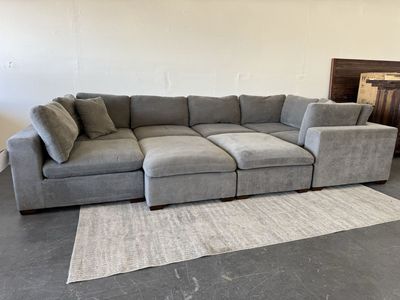 HUGE COSTCO LOWELL MODULAR SECTIONAL SOFA COUCH