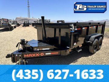 7x14 Maxx-D DTX Dump Trailer - 36" Sides - 15K GVWR