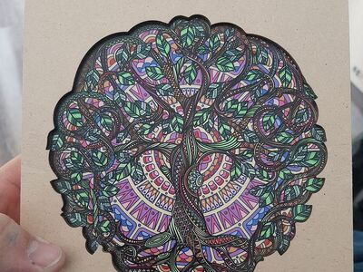 tree of life wooden puzzle