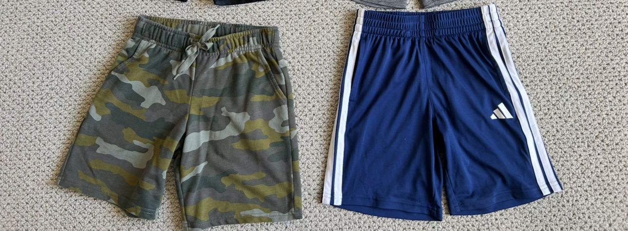 Boys size 8 shorts $10/both