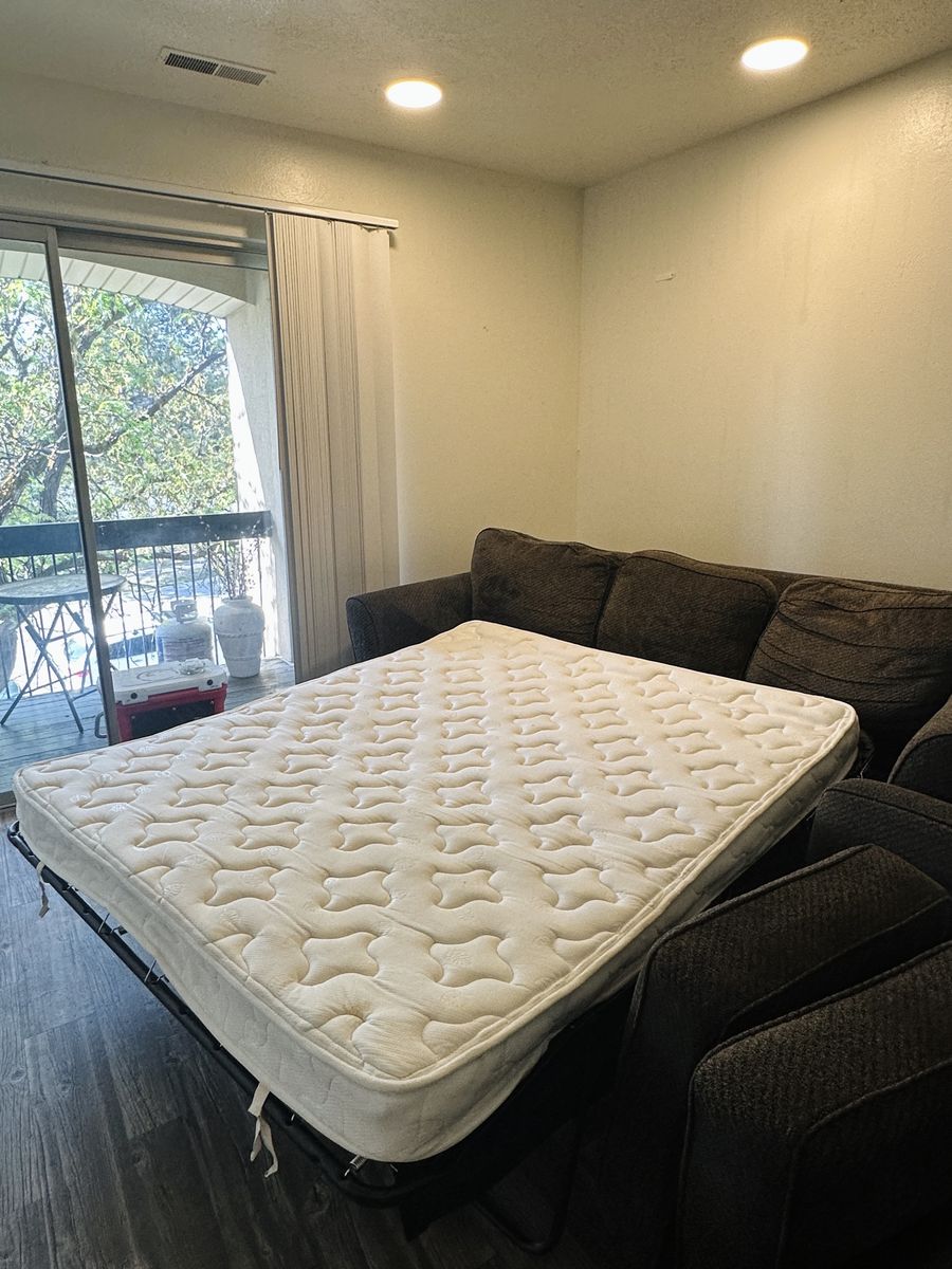 Hide-a-bed couch